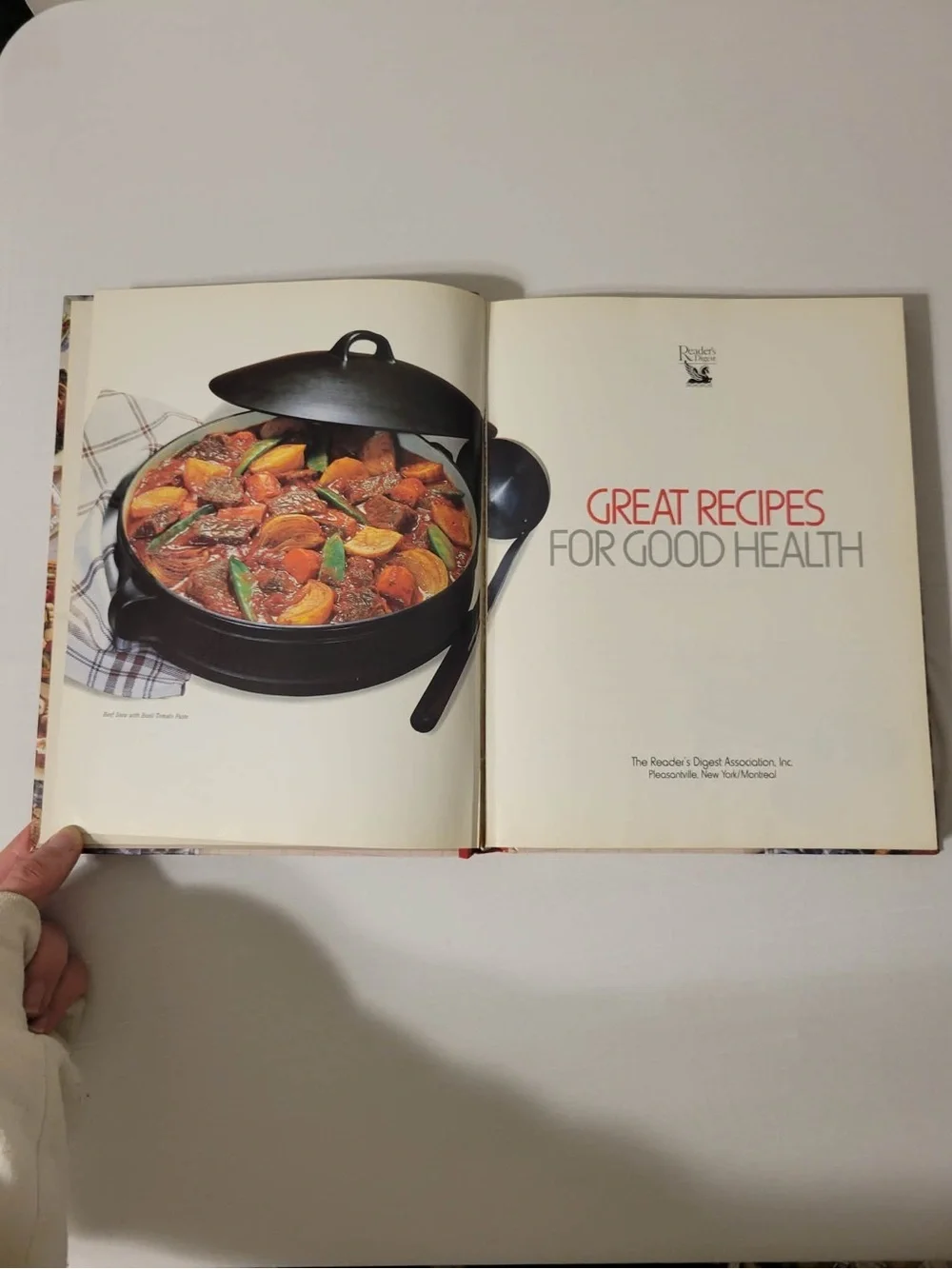 Reader's Digest Great Recipes for Good Health - Red Cover